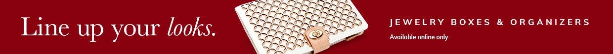 JEWELRY & WATCH BOXES
